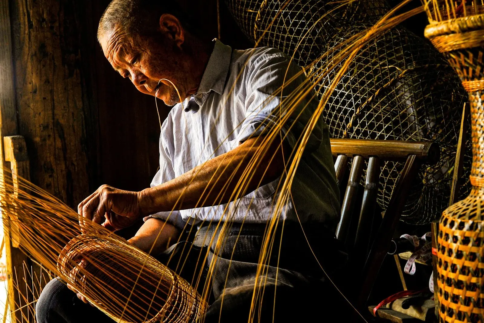 Détenteur du patrimoine culturel immatériel, photographie de Jun XIA